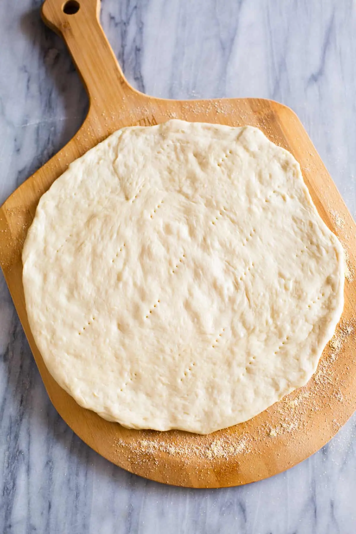 pizza dough recipe - Can you use plain flour to make pizza dough