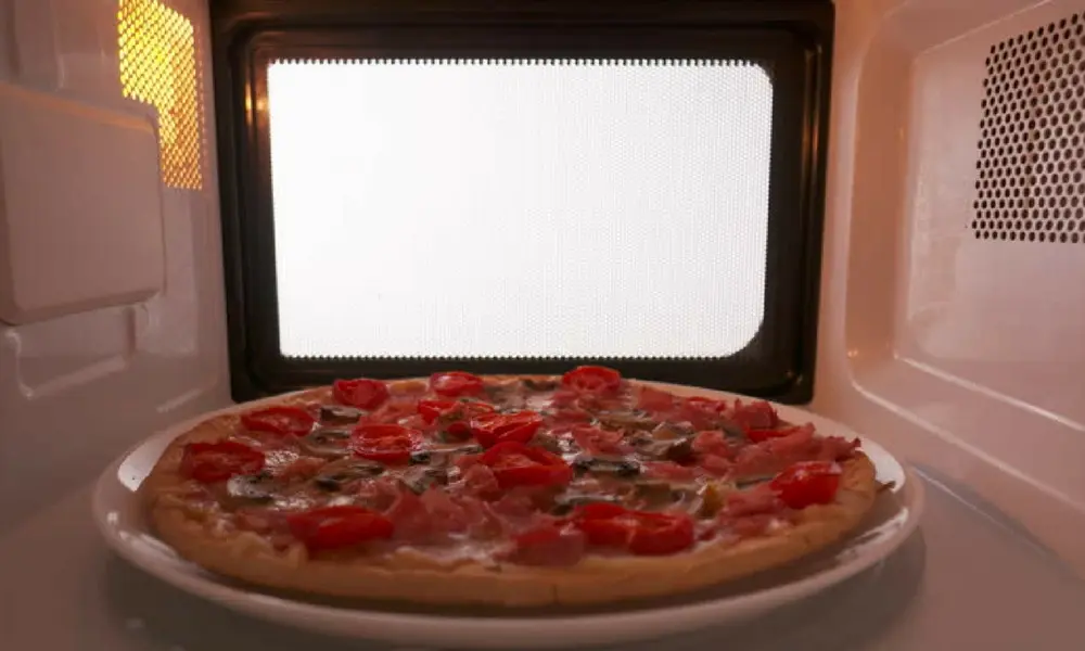 como hacer pizza en microondas samsung - Cuál es el funcionamiento del horno de microondas