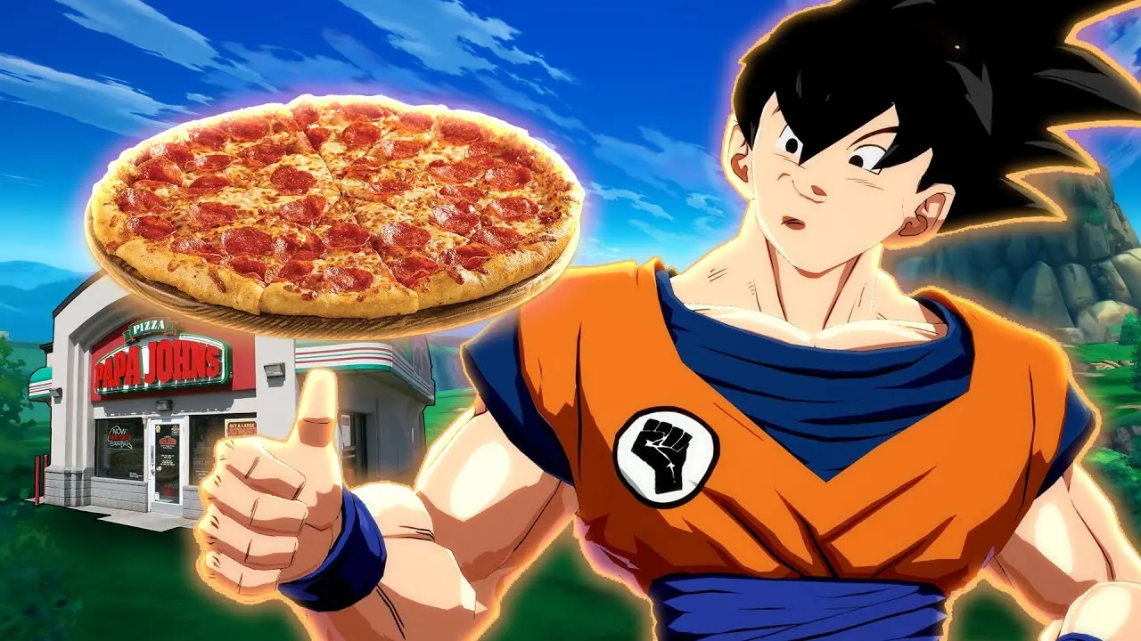 goku comiendo pizza - Cuál es el plato favorito de Goku
