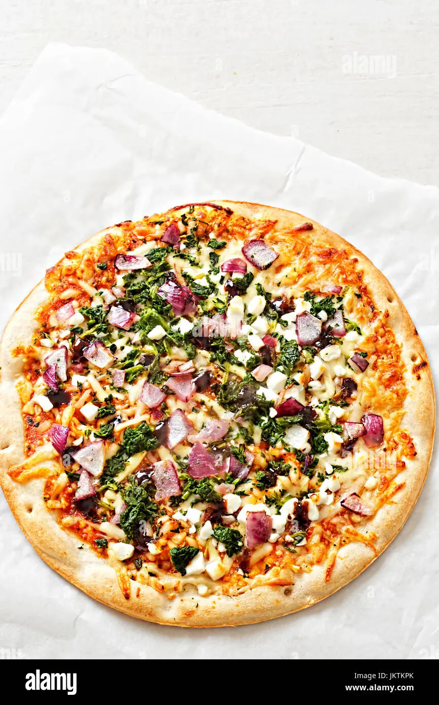 pizza de verduras y queso de cabra - Cuántas calorías tiene un pedazo de pizza de vegetales