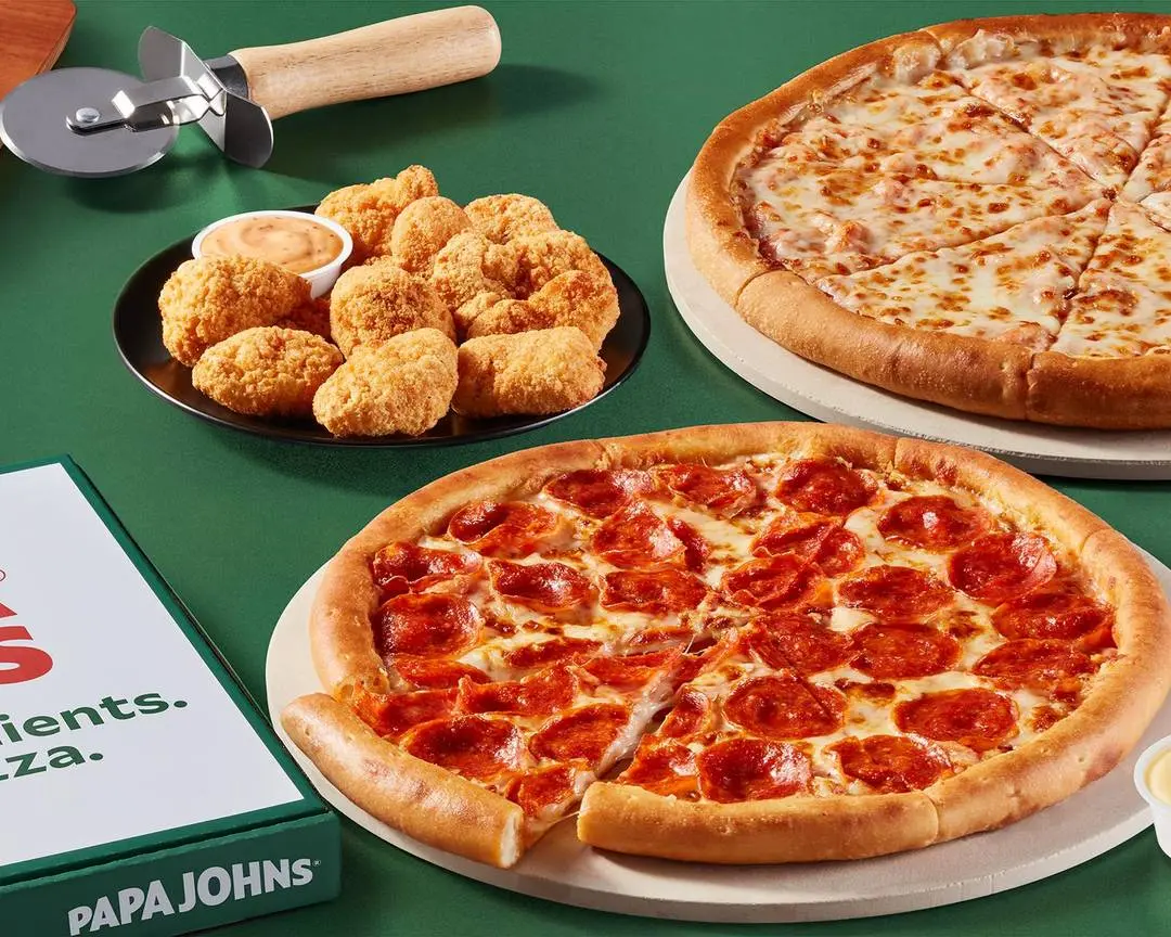 Papa John's: La pizzería con sabor auténtico - Cuántos pedazos tiene la pizza grande de papá John's pizzería papa john's - Cuántos pedazos tiene la pizza grande de papá John's