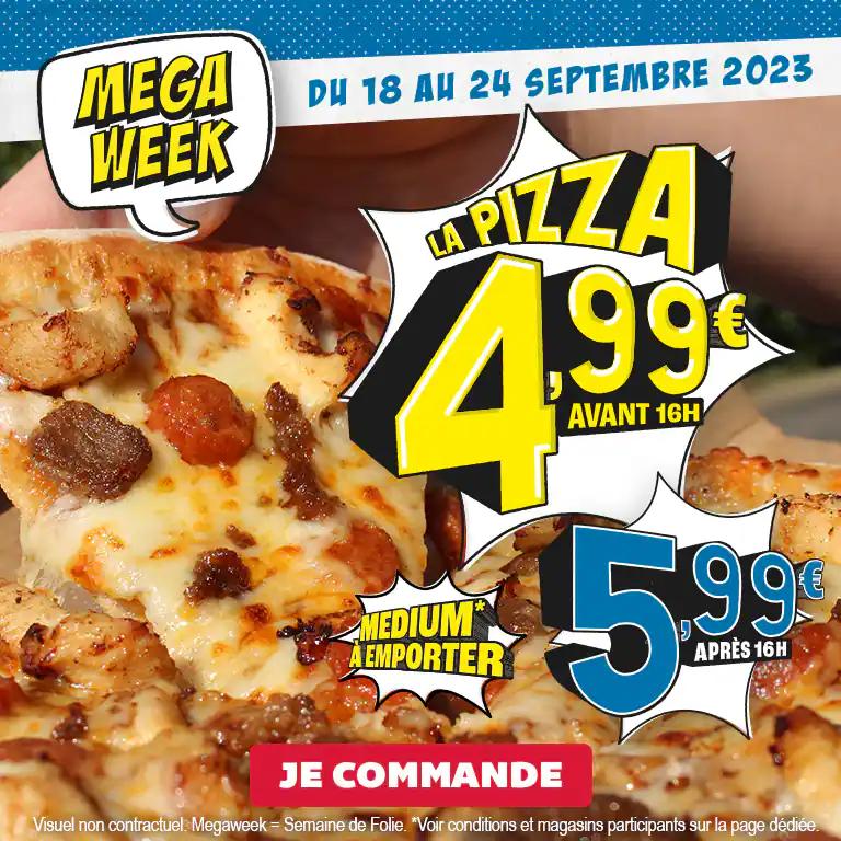 megaweek dominos pizza - Qué es Megaweek