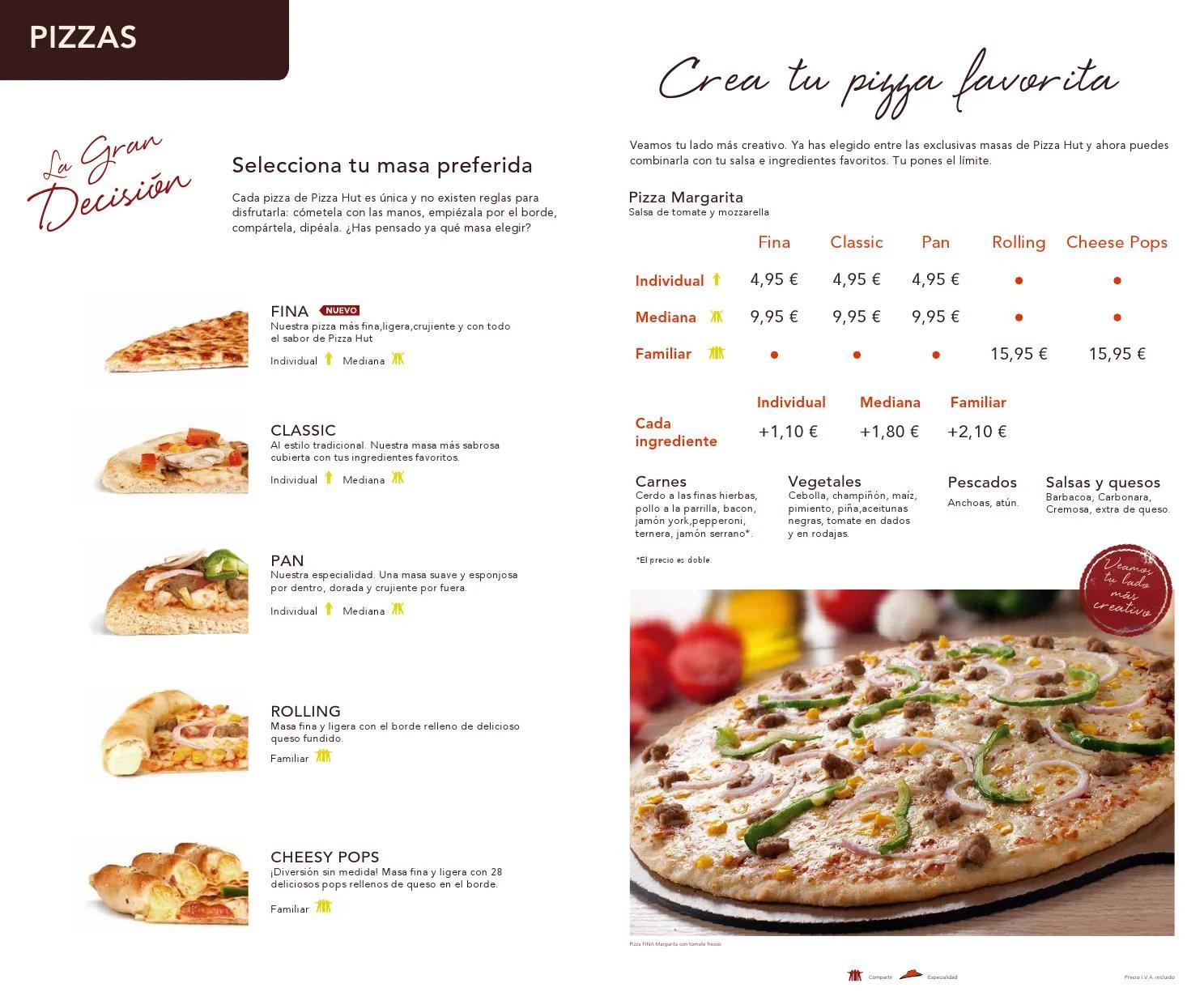 ingredientes pizza a la parrilla pizza hut - Qué lleva la pizza napolitana Pizza Hut