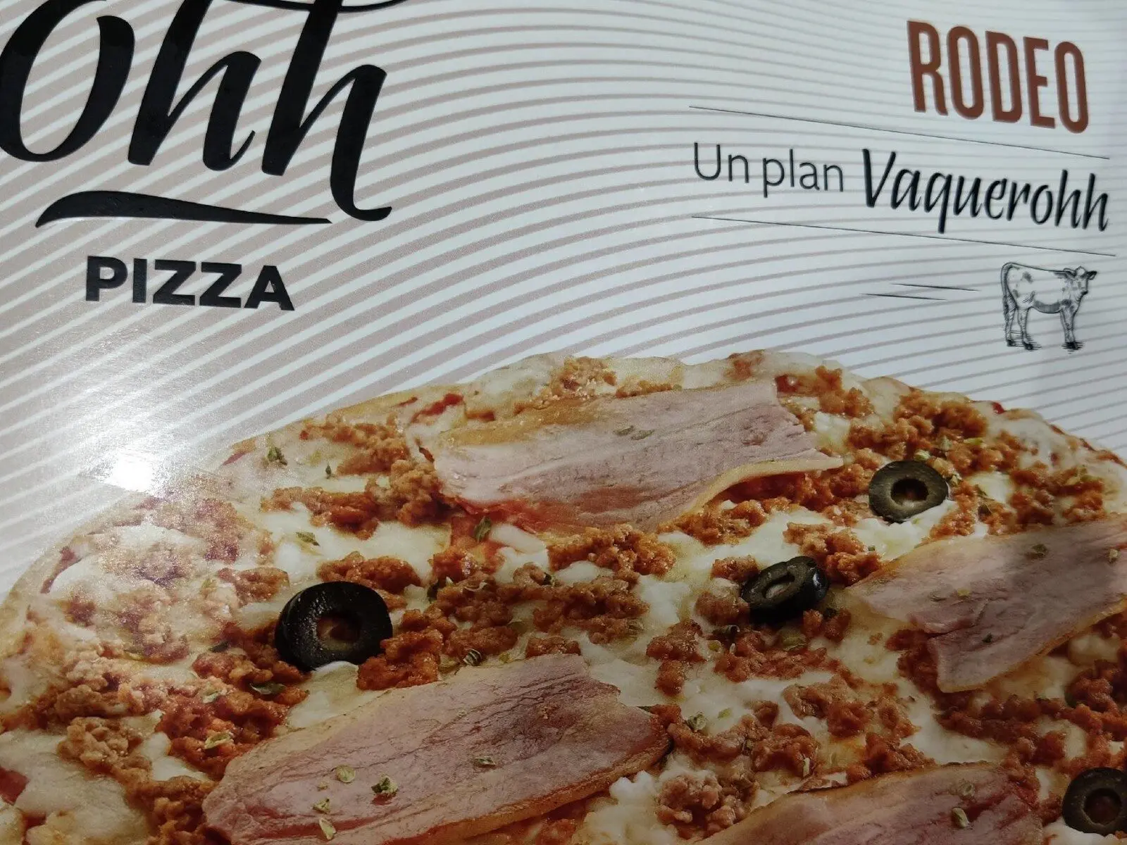 pizza rodeo ingredientes - Qué lleva la pizza rodeo
