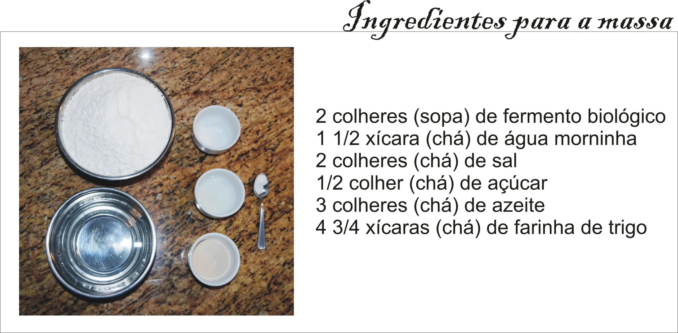 Ingredientes para masa de pizza - Qué tipo de harina para pizza ingredientes para massa de pizza - Qué tipo de harina para pizza