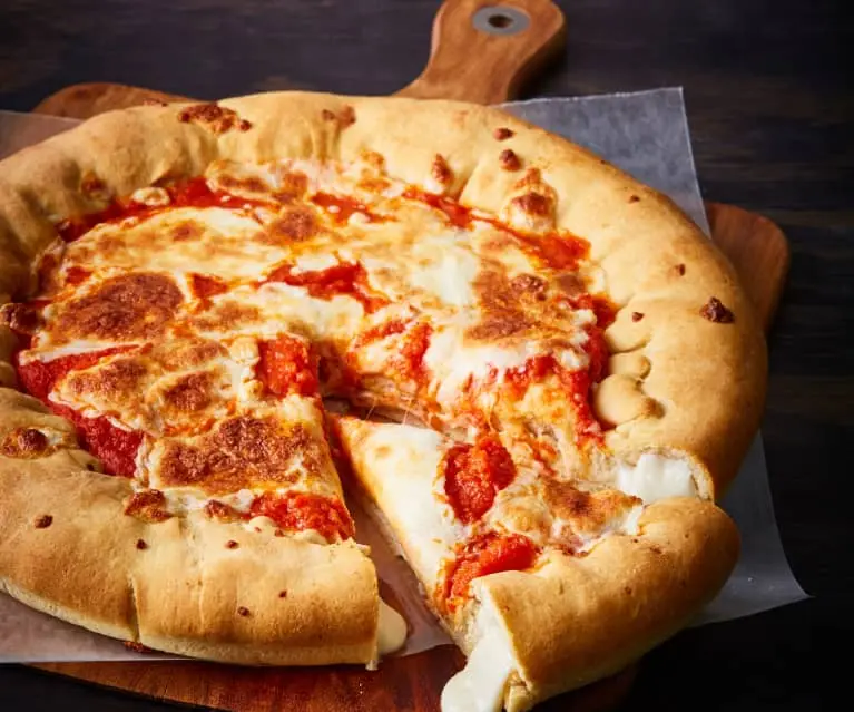 Quién inventó la pizza con borde de queso - Who invented cheese crust pizza cheesy crust pizza - Who invented cheese crust pizza