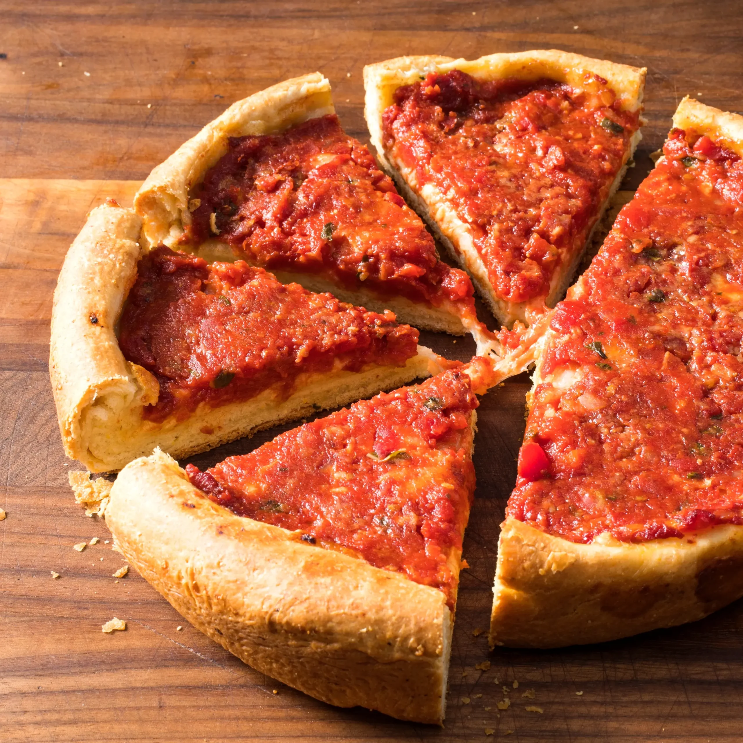 authentic deep dish pizza in chicago - Why is Lou Malnati's better than Giordano's